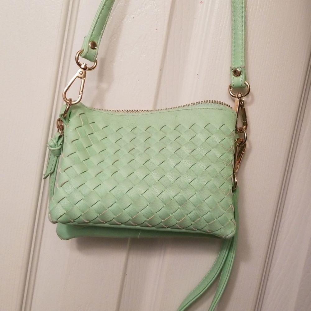 Charming Charlie Teal crossbody